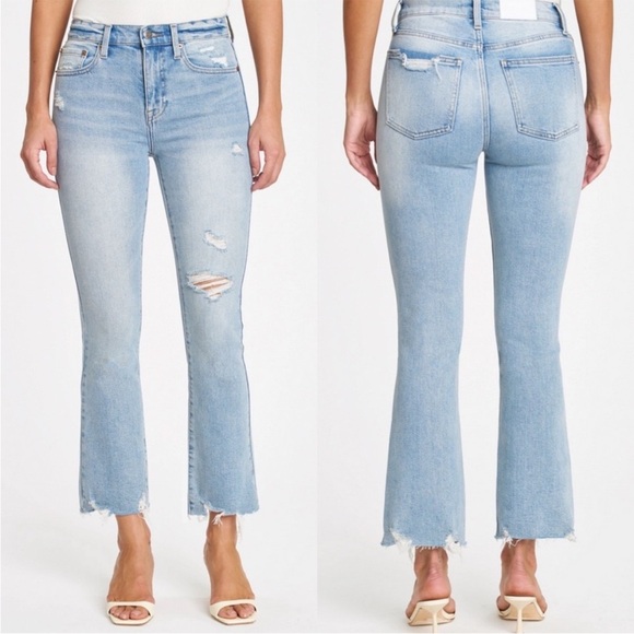 pistola Denim - PISTOLA Lennon High Rise Crop Boot Jean Fountain